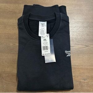 Reebok black crewneck sweatshirt